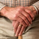 old hand elderly