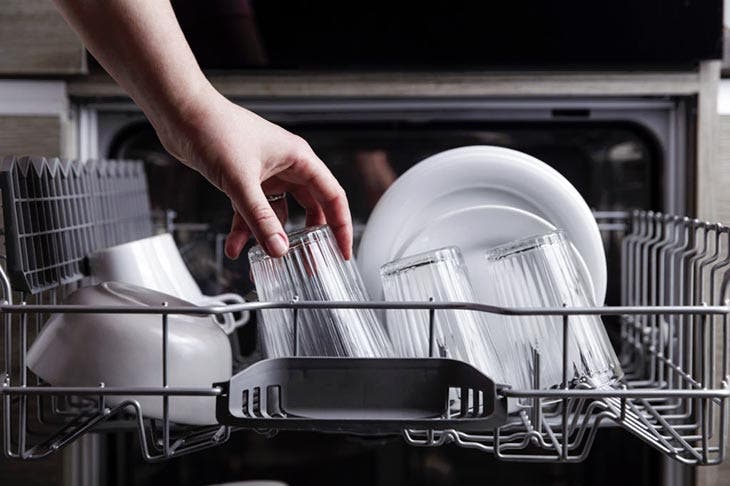 Dishwasher open
