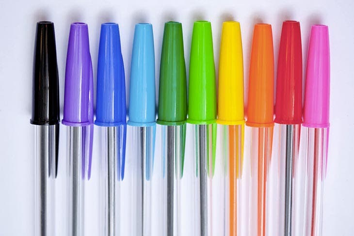 Here's what the hole in the BIC pen cap is really for. It's absolutely awesome 1 Bic pens