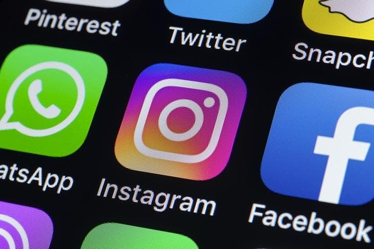 Instagram, Facebook and other apps