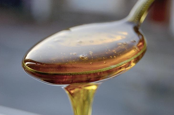 A tablespoon of honey