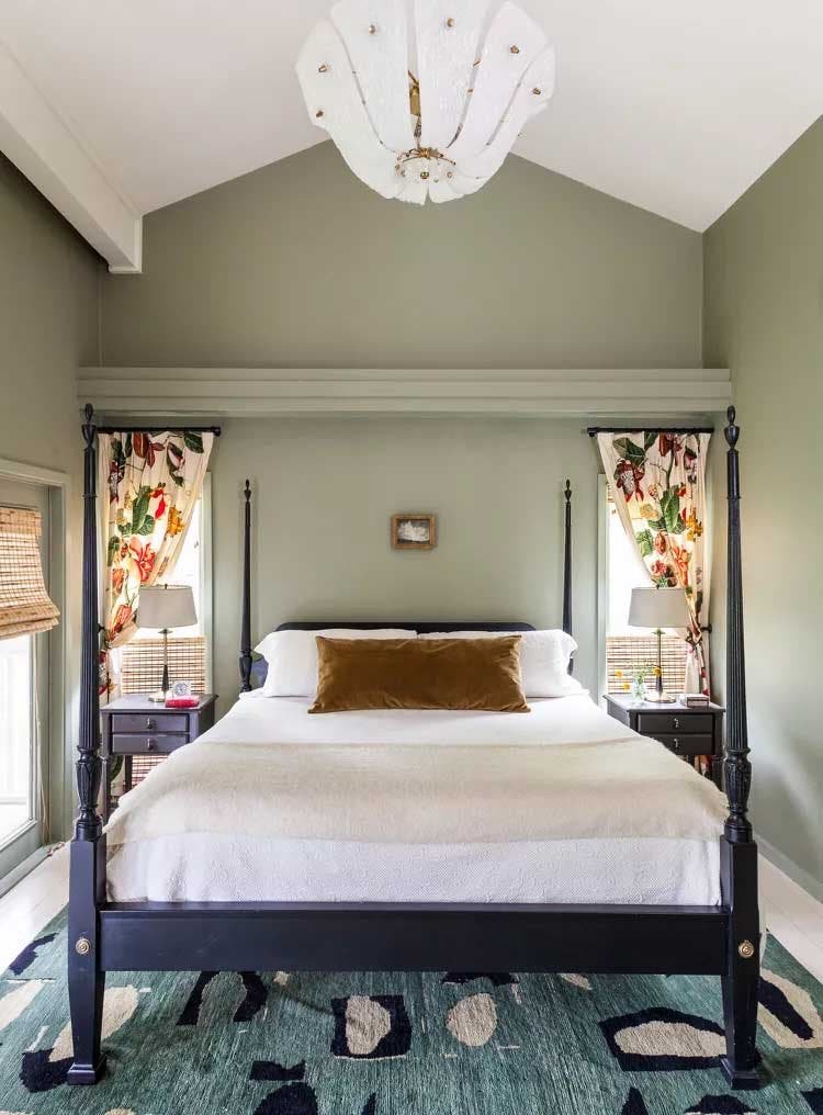 18 Shades of Sage Green Paint Colors for a Soothing Space 7 A room with sage green