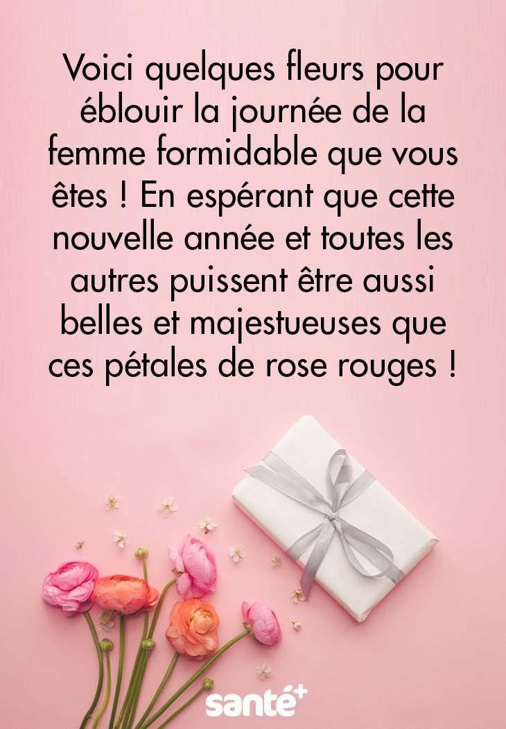 Messages d’anniversaire pour une femme